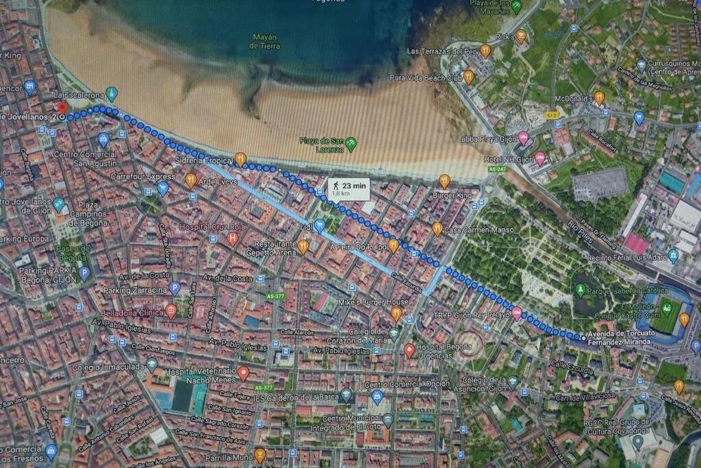 Franpavi Gijon Apartment Bagian luar foto